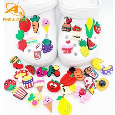 Chain Clip Clasp Customized New PVC Rubber Shoe Charms Decorations for Crocs Charms