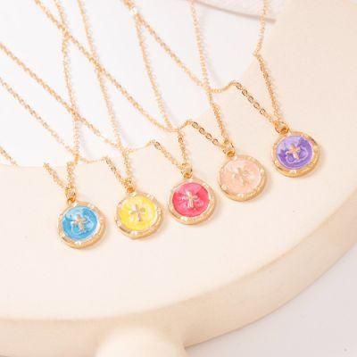 Wholesale Fashion Women Jewelry Simple Cross Pendant Necklace