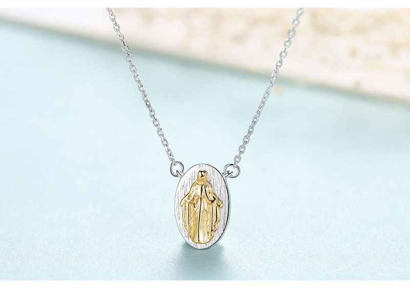 Fashion Gold Chain Men′ S Jesus Shape Christian Necklace