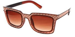 Plastic Sunglasses W/Fabric on Frame (M6158)