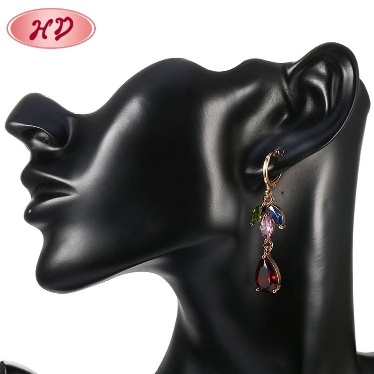 Fashion Women 18K Gold Plated Costume Imitation Charm Bracelet Ring Jewelry with Earring, Pendant, Necklace Sets Jewelry