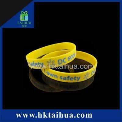 Promotion Custom 12mm Silicone Bracelet (TH-band001)