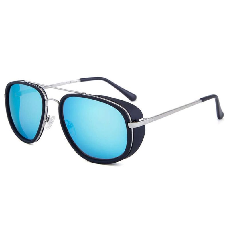 Vintage Style Retro Classic Metal for Men Polarized Sunglasses