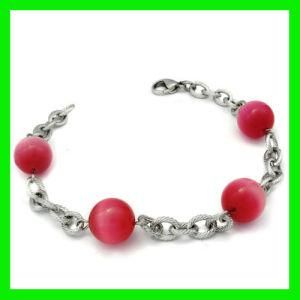 2012 Black Cable Stainless Steel Bracelet Jewellery (TPSBE248)