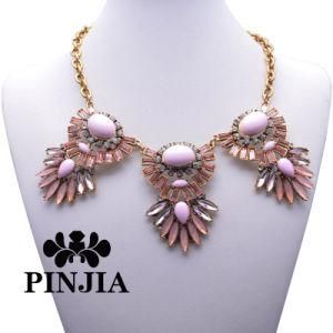 Fashion Jewelry Acrylic Stones Pendant Necklace