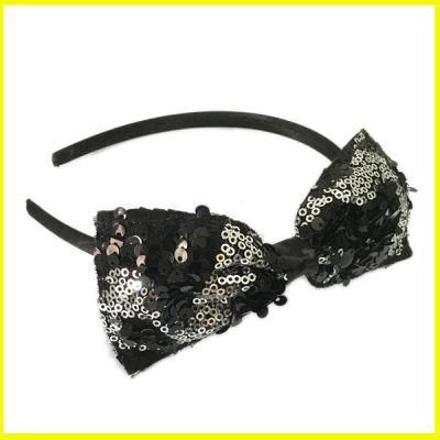 2016 Fashion Black Bowknot Shaped Headband