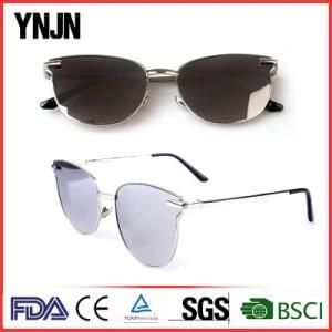 Ynjn New Stylish Metal Frame Women Cat Eye Sunglasses