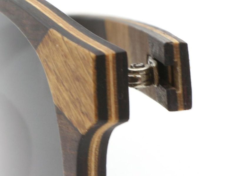 New Design Fashionable Exquisite Splicing Wood Sunglasses Ready to Ship