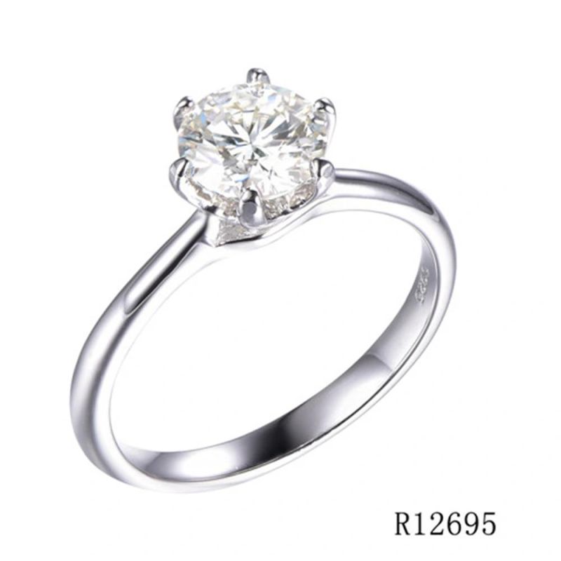 Wholesale 925 Silver Classical Wedding Ring for Women