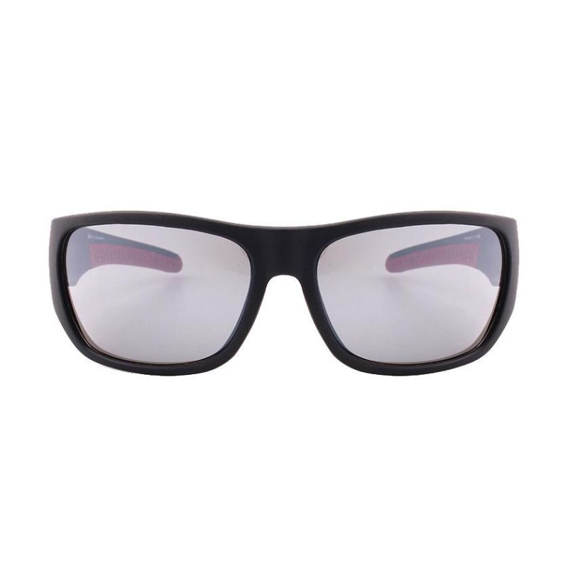 2017 Hot Selling Double Injection Sports Sunglasses with White Mirror