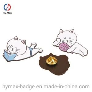 Customized Personalized Wholesale Metal China Souvenir Gift 3D Logo Name Tag Cute Cartoon Iron Soft Hard Enamel Lapel Pin