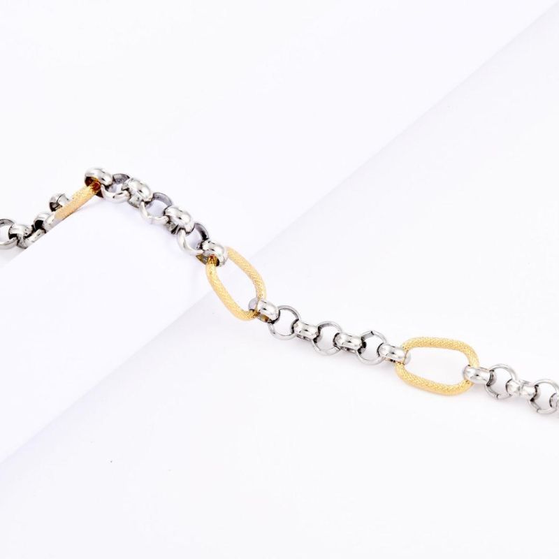 Customized Length with Clasp Stainless Steel Chain Accessories for Jewelry Making Necklace Bracelace