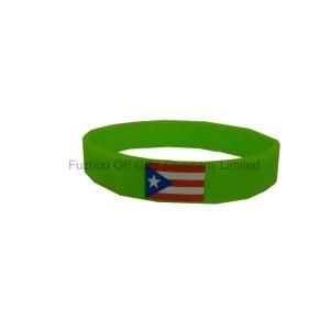 Printed Silicone Bracelet/Silicon Wristband for Adult and Kids