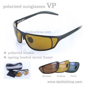 Fashion Polarized Sunglasses Metal Frame Sunglases