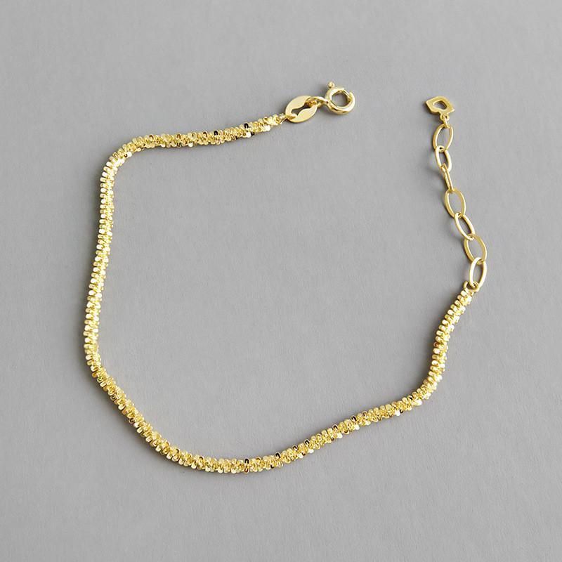 Decoration Stainless Steel Cauliflower Chain Pendant Design Bracelet Anklet Handcraft Fashion Jewelry