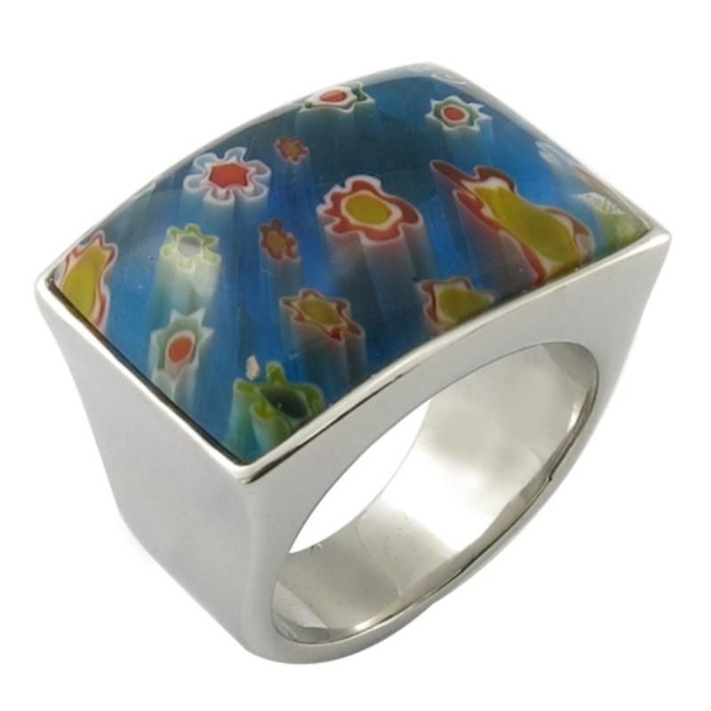 Fashion Jewellery Semi-Precious Stone 925 Sterling Silver Ring Wholesale