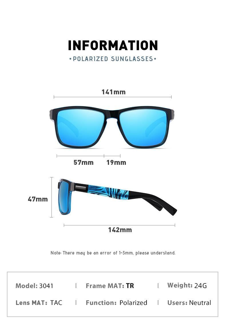 Colorful Nice Qaulity Fashion Polarized Sporty Tr Sunglasses for Unisex