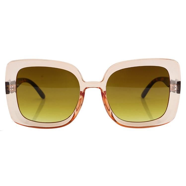2020 Good Stylish Square Fashion Sunglasses with Mirror Lens