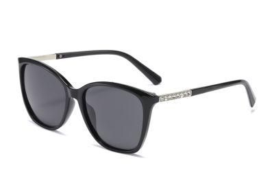 Classic Style Rhinestone Decorative Temple Fahsionable Sunglasses