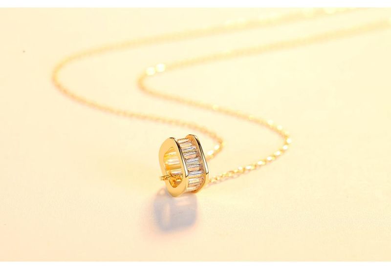 Fashion Jewelry Pendant Necklace AAA Cubic Zircon Christmas Gifts