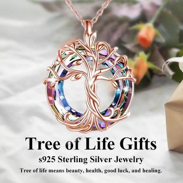 Fashion Silver Jewelry Tree of Life Necklaces Promotion Gift