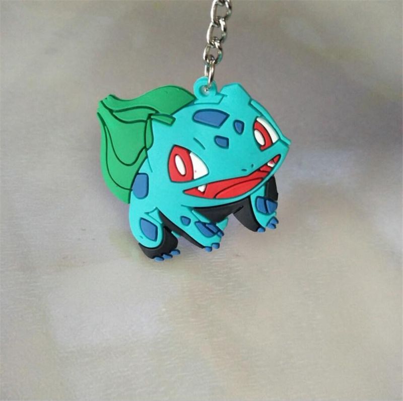 Cartoon Plastic Metal Rubber Keychains