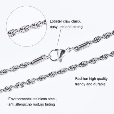 Hot Sale Rope Chain Jewelry Necklace Bracelet Anklet Design Making