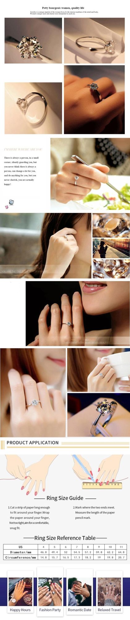 925 Sterling Silver Rings Jewelry Rings