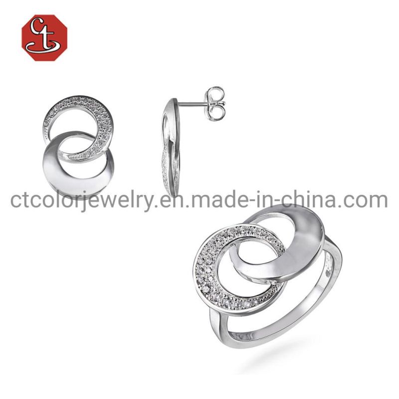 Wholesale Jewelry Cubic Zircon S925 Silver Ring