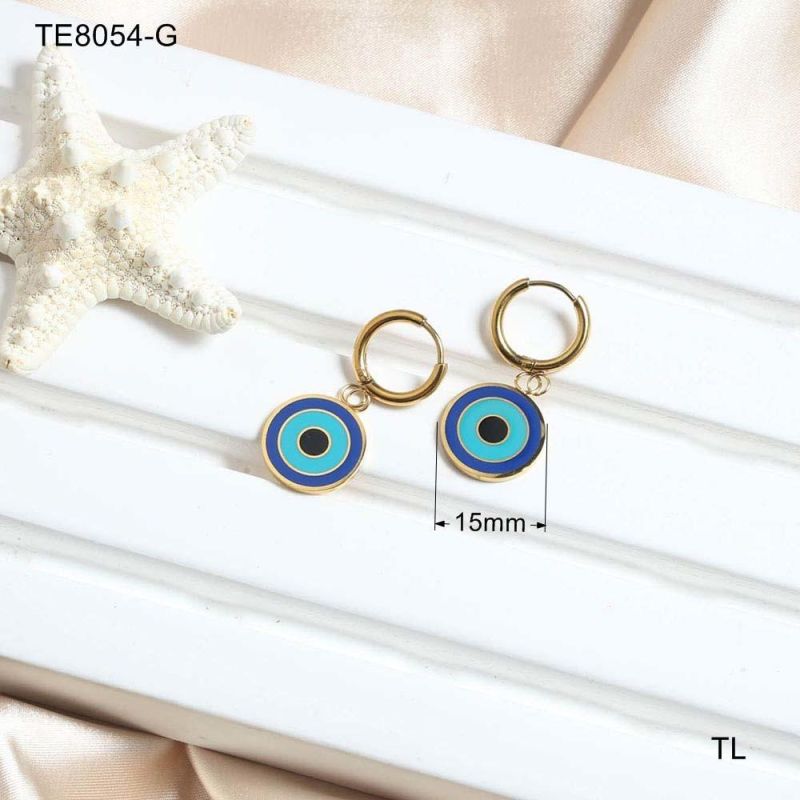 Manufacturer Custom Jewelry High Quality Jewelry Tarnish Free Water Resistant Hoop Earring Luxury Women Gold jewellery