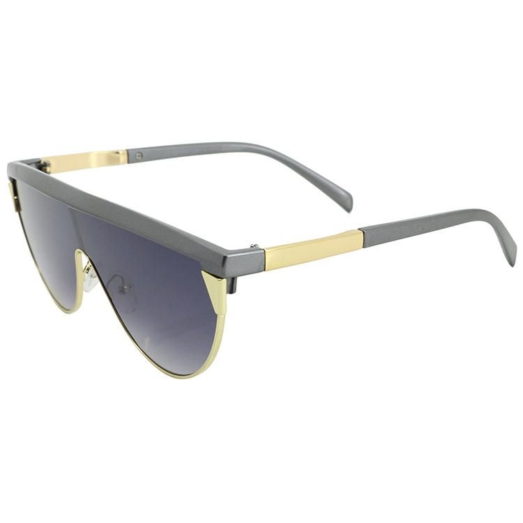 2019 Newly Metal PC One Piece Frame Fashion Sunglasses