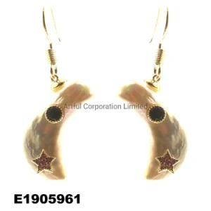 Fashion Jewelry/Earrings/Pearl Earring/New Design/Moon Earrings