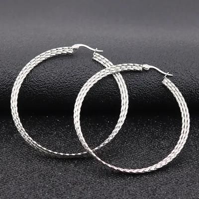 Manufacturer Custom Fashion Jewelry Earring High Quality Waterproof None Fade Earring Wholesale Stainless Steel Jewelry