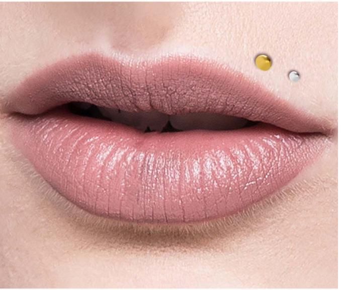 Surgical Steel Labret Lip Hoop Body Piercing Jewelry