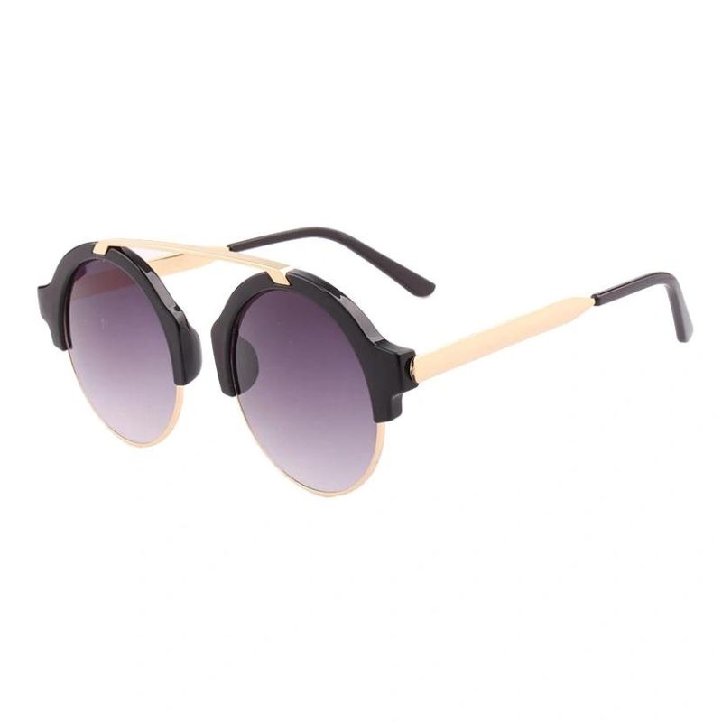 2018 Hot Selling Round Lens Sunglasses with Metal
