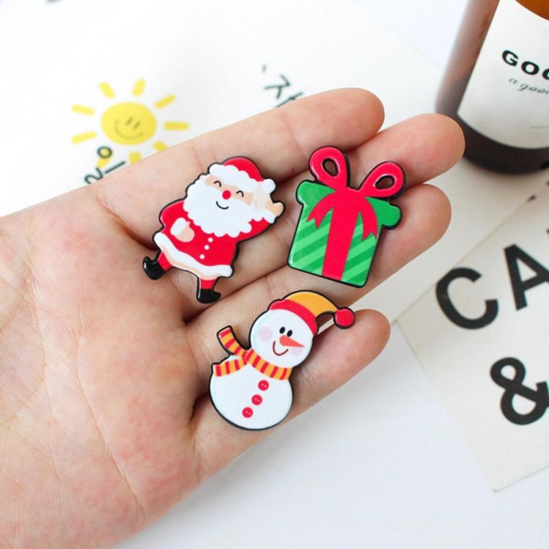 Christmas Gift Brooches Ornaments Badges Accessories Pins Collar Pins