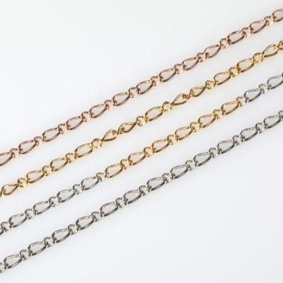 Factory Price Stainless Steel Necklace Bracelet Curb Chain Long and Short