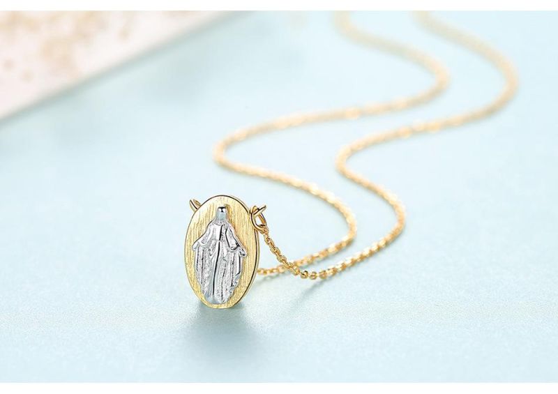 Fashion Gold Chain Men′ S Jesus Shape Christian Necklace