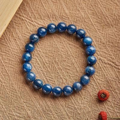 Fashion Jewelry Natural Blue Crystal Bracelet Kyanite Crystal Bracelet