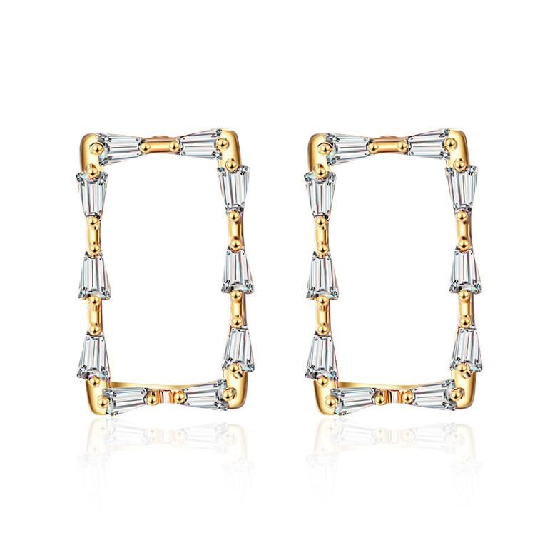 2020 Latest Design Gold Plate Stud Earring for Women
