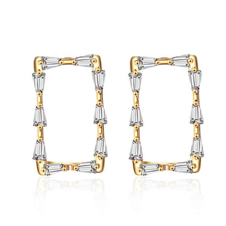 2020 Latest Design Gold Plate Stud Earring for Women