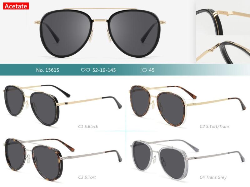 UV Protection Coating Polarized Lens Sunglasses for Men/Women; Vintage/Classic/Elegant Light Frame; HD Pilot Lenses; Golf/Driving/Fishing