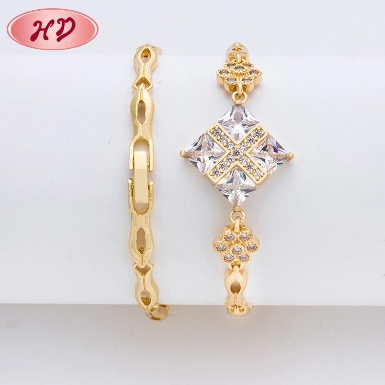2020 New Dubai Gold Jewelry Volcanic Stone Handcuff Bracelet