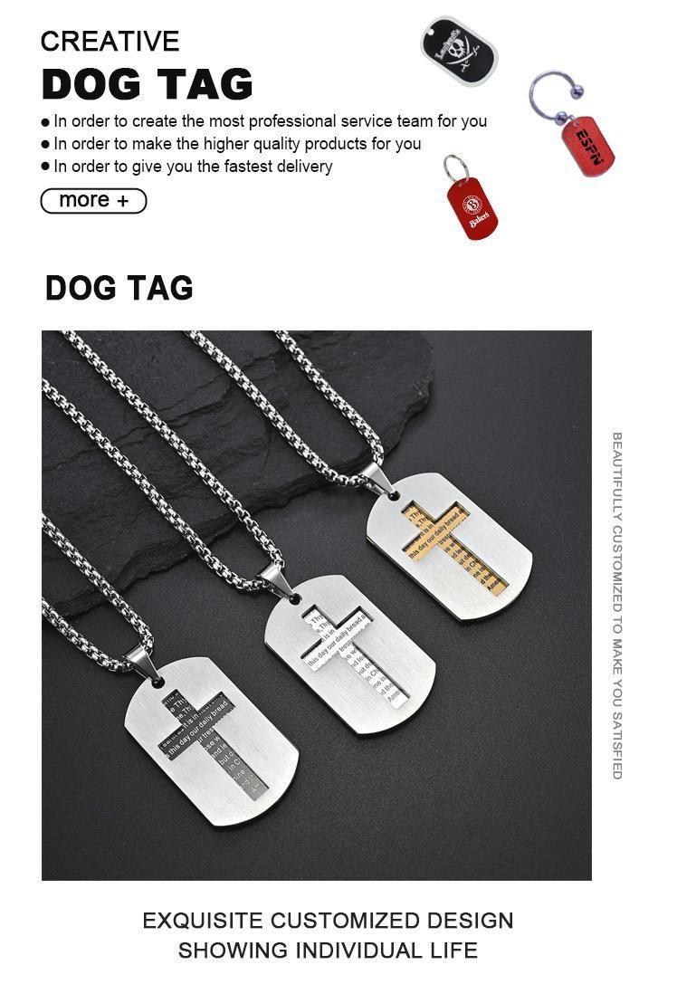 Cheap Custom Design Logo Army Diamond Xvideos Service Metal Dog Tag