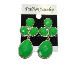 Jewelry Color Resin Stud Earrings for Women Fashion Jewelry