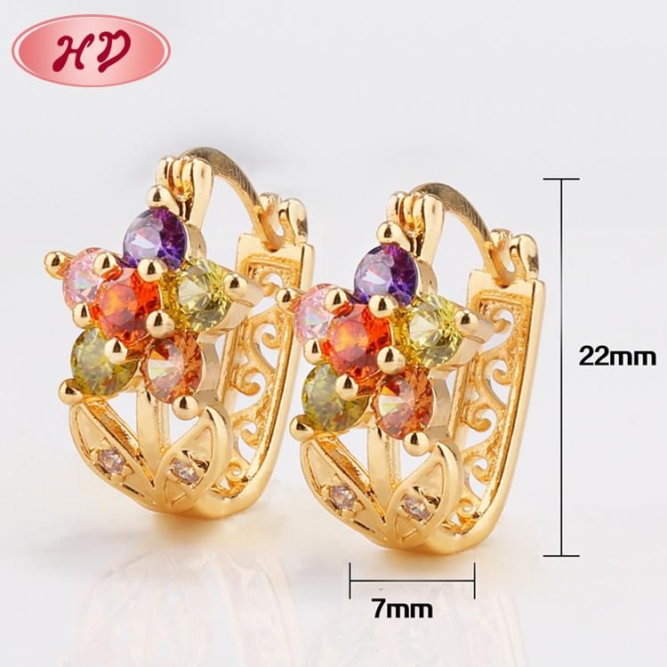 2020 Fashion Gold Huggie Earring Jewelry Woman