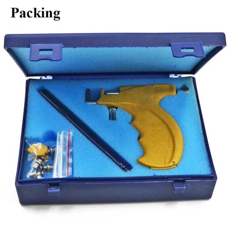 Professional Piercing Gun Kit Ear Nose Body Navel Piercing Tools