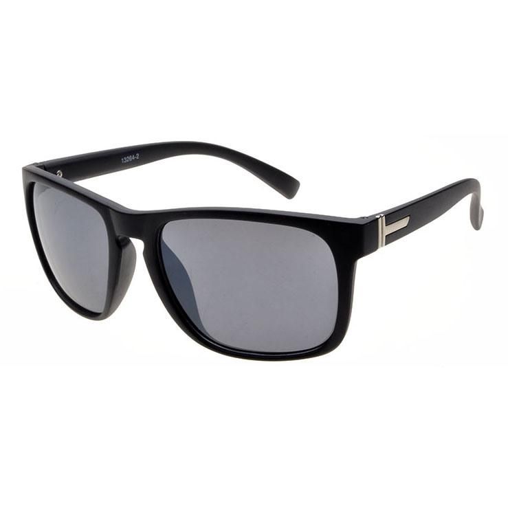2017 Black Square Shape Fashion Sunglasses with Silver Decoration