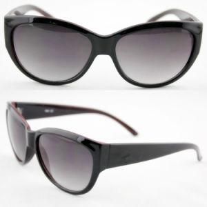 Fashion Polarized Promotion Plastic Sports Sunglasses with FDA (91063)