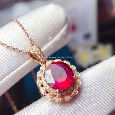 Pendant for Necklace Rubellite Pendant China Jewelry